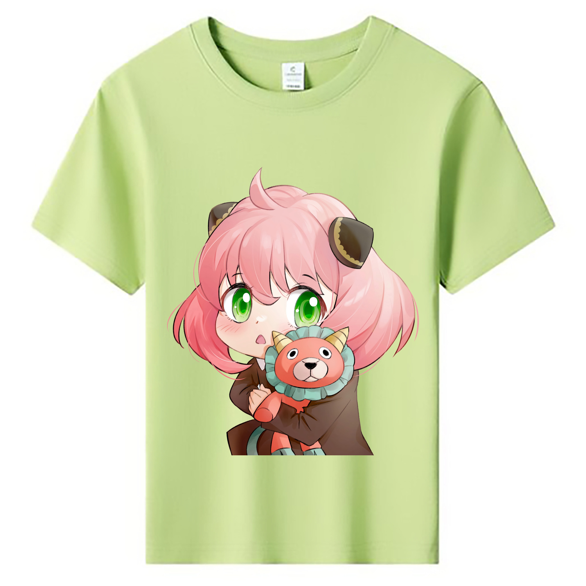 （画像用） SPY×FAMILY间谍家家酒 綿100％キッズTシャツ（フロントプリント）